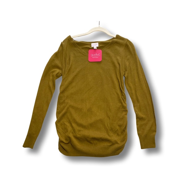 Isabel Maternity by Ingrid & Isabel Sweaters - NWT Isabel Maternity Sweater in Olive - Medium